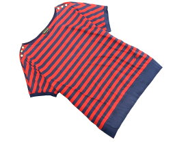 ネコポスOK THE SCOTCH HOUSE スコッチハウス ボーダー カットソー size38/赤x紺 ■◆ ☆ ffc4 レディース【USED】【中古】【古着】【ブランド古着買取・販売ABJ】