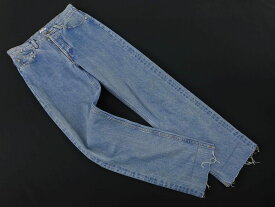 TODAYFUL トゥデイフル Hanna&#039;s Denim ボタンフライ フロントデザイン デニムパンツ size25/水色 ■■ ☆ ecc7 レディース【USED】【中古】【古着】【ブランド古着買取・販売ABJ】