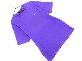 ネコポスOK バーバリーブラックレーベル Tシャツ size2/紫 ■◆ ☆ dfb6 レディース【USED】【中古】【古着】【ブランド古着買取・販売ABJ】