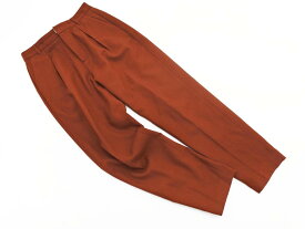 Spick &amp; Span スピック＆スパン ウール混 テーパード パンツ size38/茶 ◇■ ☆ fjc1 レディース【USED】【中古】【古着】【ブランド古着買取・販売ABJ】