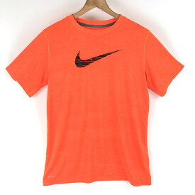 【古着】 NIKE ナイキ スポーツTシャツ DRY-FIT オレンジ系 レディースXL 【中古】 n003856