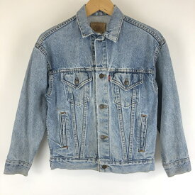 【古着】 Levi's リーバイス デニムジャケット made in USA 57503-0214 ブルー系 レディースM n006074