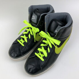 【古着】 NIKE ナイキ スポーツスニーカー SWEAT CLASSIC HIGH ブラック系 メンズ26.0cm 【中古】 n007980