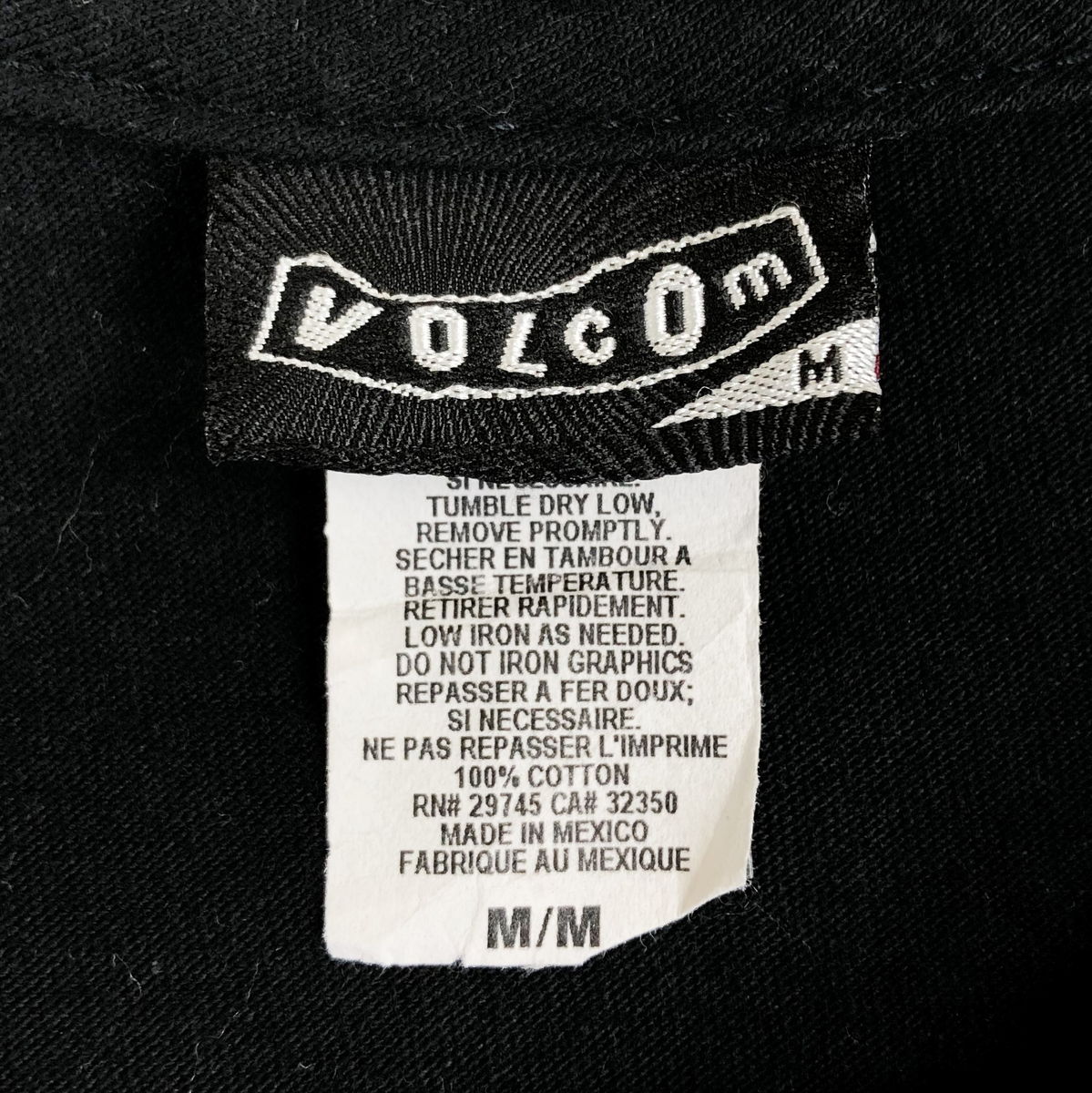 楽天市場】【古着】 VOLCOM ボルコム ロゴプリントTシャツ ブラック系