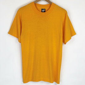 SCREEN STARS BEST カレッジプリントTシャツ made in USA バックプリント BTW,41 90年代 ヴィンテージ イエロー系 メンズM