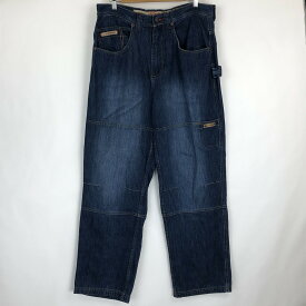 中古 【古着】 pepe Jeans デニムペインターパンツ ストリート系 ブルー系 メンズW35 【中古】 n018366