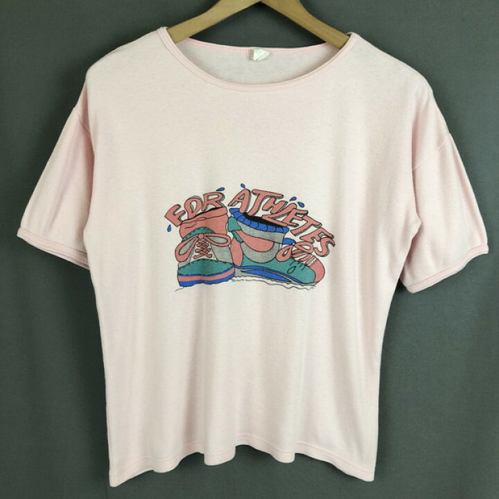 楽天市場 古着 Er Ka ユーロプリントtシャツ スニーカー柄 ヴィンテージ ピンク系 レディースm 中古 N 古着lab 楽天市場 古着 Er Ka ユーロプリントtシャツ スニーカー柄 ヴィンテージ ピンク系 レディースm 中古 N 古着lab