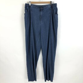 【古着】 L’HOMME MODERNE デニムイージーパンツ ブルー系 メンズM 【中古】 n020650