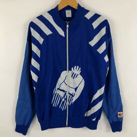 TRICOTS DU ROCHER サイクリングシャツ サイクリングジャージ フルジップ 長袖 ブルー系 メンズL n023200