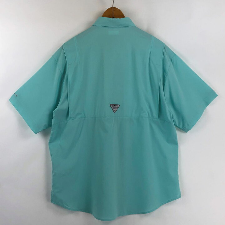 楽天市場】【古着】 Columbia コロンビア フィッシングシャツ ボタンダウン PFG リップストップ 半袖 グリーン系 メンズL 【中古】 n024597 : 古着Lab 楽天市場】【古着】 Columbia コロンビア フィッシングシャツ ボタンダウン PFG リップストップ 半袖 グリーン系 メンズL 【中古】 n024597 : 古着Lab