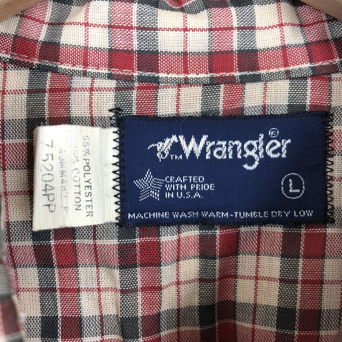 楽天市場】【古着】 Wrangler ラングラー ウエスタンシャツ チェック柄 