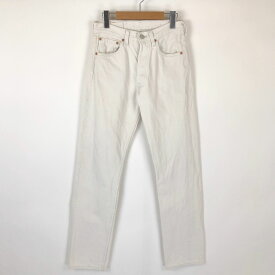 【古着】 Levi's リーバイス リーバイス501 ホワイトデニム made in USA 90年代 ホワイト系 レディースW27 【中古】 n027568