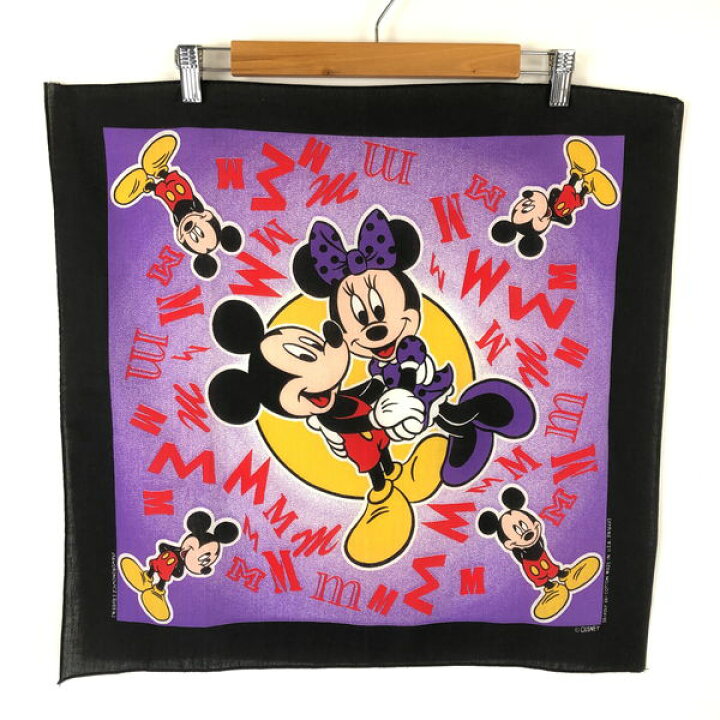 楽天市場 古着 Disney ディズニー バンダナ ミッキーマウス Made In Usa オフィシャル物 ヴィンテージ パープル系 中古 N 古着lab 楽天市場 古着 Disney ディズニー バンダナ ミッキーマウス Made In Usa オフィシャル物 ヴィンテージ パープル系 中古 N 古着lab