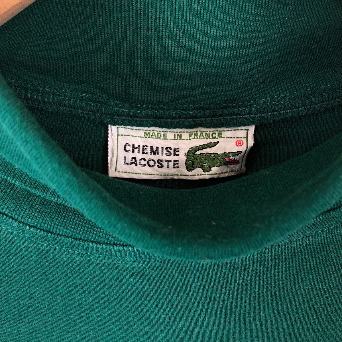 楽天市場】【古着】 CHEMISE LACOSTE ラコステ タートルネックTシャツ 