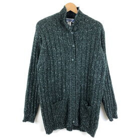 【古着】 PENDLETON ペンドルトン カーディガン ミックスニット グリーン系 レディースL 【中古】 n047343