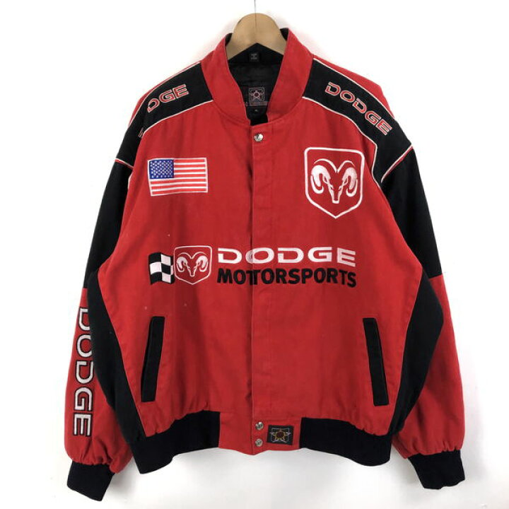 楽天市場】【古着】 JH DESIGN レーシングジャケット DODGE ダッジ 