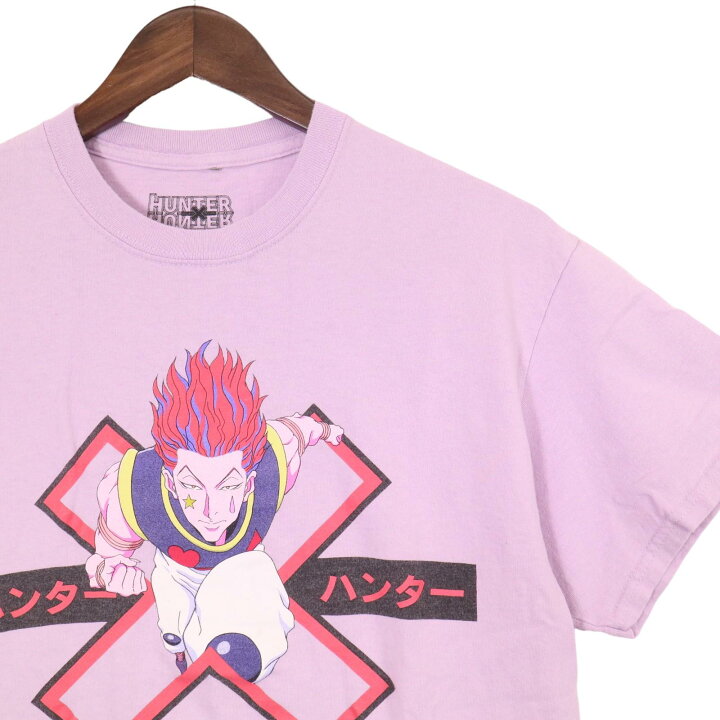 楽天市場】HUNTER×HUNTER ハンターハンター アニメTシャツ ヒソカ M 