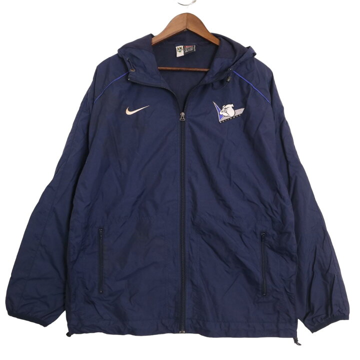 楽天市場】NIKE ナイキ ナイロンジャケット アウター サイズM 紺 MADE  