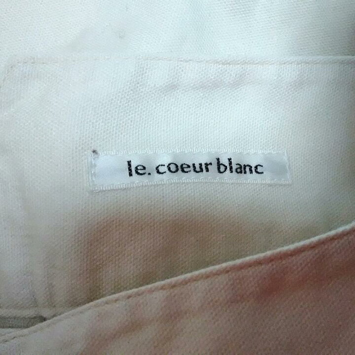 楽天市場】le.coeur blanc ルクールブラン チノパン パンツ Pants, Trousers Chino Pants,  Chinos【USED】【古着】【中古】10009708 : Central KIT in