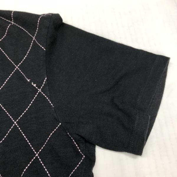 BURBERRY BLACK LABEL バーバリーブラックレーベル Tシャツ Tシャツ 半袖 Vネック  アーガイル柄【USED】【古着】【中古】10026084【rss200315】 | Central KIT in