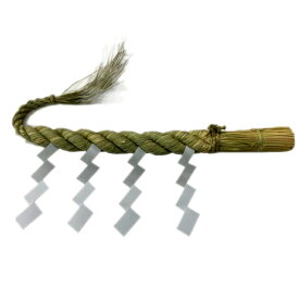 しめ縄 ごぼう 注連縄 本わら牛蒡締め 3尺 約90cm 紙垂付き しめ飾り しめ縄 注連縄 3尺 神棚 箱宮 神棚 しめ縄 神棚しめ縄 送料無料