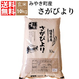 【送料無料】令和4年産 特A賞 佐賀県産 さがびより 10kg 玄米