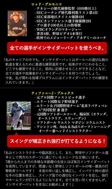 楽天市場】【一流プロ選手も愛用】 野球 トレーニングバット 特許 打撃 