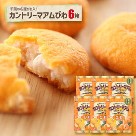 カントリーマアムびわ 6箱セット本州送料込【千葉限定】