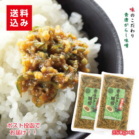 青唐辛子味噌250g×2袋 送料込ご飯のお供 青唐辛子みそ おにぎり お取り寄せ 味噌 みそ 少しのおかず ご飯あれば 喜ぶ 喜ばれる 送料無料　買い回り