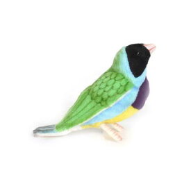 HANSA(ハンサ)　ぬいぐるみ　黒コキンチョウ　ブラック　約9cm　No．5694[宅配便配送（メール便とネコポスは不可）]