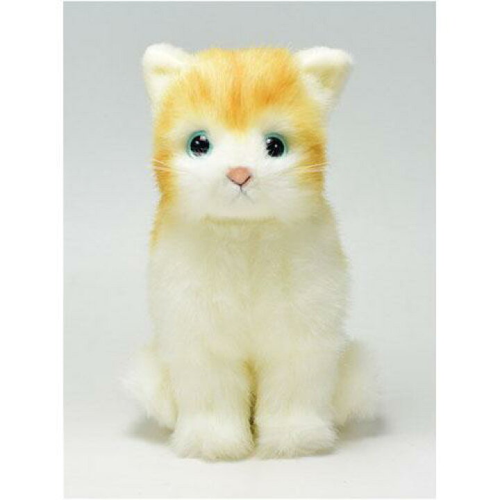 楽天市場 日本製 リアルキャット トラ猫茶 S 座り ネコのぬいぐるみ 茶虎ねこ 宅配便配送 メール便とネコポスは不可 セレジオーネ インテリア雑貨