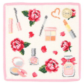 【正規品】FEILER（フェイラー） エターナルヒロイン タオル ハンカチ 25cm角 ブラック・ピンク（母の日 新生活 誕生日 ギフト 贈り物 プレゼント シュニール織 タオルハンカチ）【メール便対応】