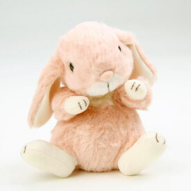 スターチャイルド【安心の日本製ぬいぐるみ】うさぎのロップイヤー　ピンク【お取り寄せ商品】