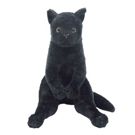 【正規品】 すわっちぃZOO にゃんこ 黒猫 ぬいぐるみ（ねこ ネコ プレゼント ギフト 贈り物 母の日 誕生日 新生活 就職 進級 進学 お祝い）