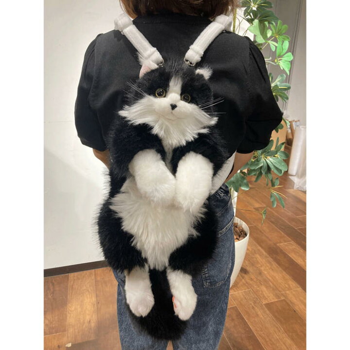 楽天市場】【Chongker】ぬいぐるみバックパック ハチワレ （ねこ ネコ  