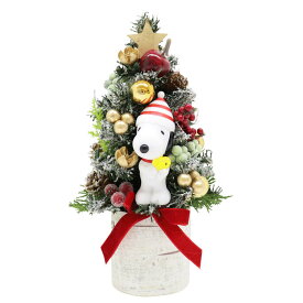 ピーナッツ スヌーピー PVCツリー ピンク・レッド（クリスマスツリークリスマス Christmas Xmas 飾り 装飾 おうち時間）[宅配便配送（メール便とネコポスは不可）]