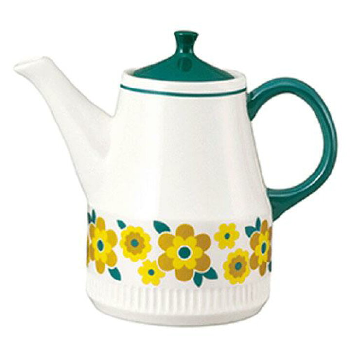 楽天市場】【kokopele ココペル】レトロティーポット グリーン 