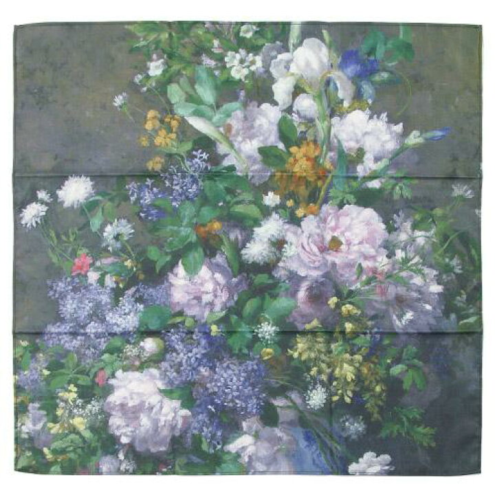 楽天市場 名画シリーズ 風呂敷 ルノワール 春の花束 メール便対応 セレジオーネ インテリア雑貨