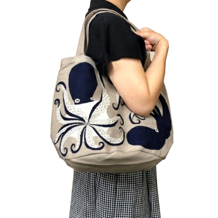 楽天市場】【morita MiW】森田MiW (モリタ ミウ) トートバッグ 深海の 