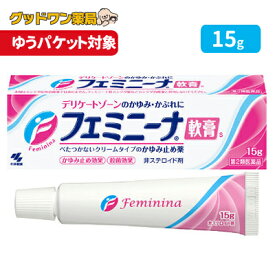 【ゆうパケット対象商品】【第2類医薬品】小林製薬 フェミニーナ軟膏S(15g)