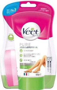 ���B�[�g �s���A Veet PURE�s���A �o�X�^�C�����уN���[���������菜�� 150g���� veet�y��򕔊O�i�z