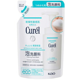 【医薬部外品】花王キュレル 潤浸保湿 泡洗顔料 つめかえ用 130ml洗顔 敏感肌用 Curel
