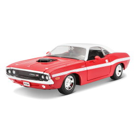 Maisto（マイスト） 1/24 ダッジ チャージャーR/T 1970 クーペ レッド ／ スポーツカー レース グッツ アメ車 旧車 レース インテリア おもちゃ オモチャ おすすめ プレゼント プレミア ダイキャストカー ダイキャスト モデルカー ミニカー 車 完成品