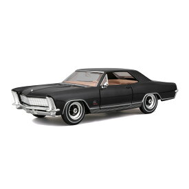 Maisto（マイスト） 1/24 ビュイック リヴィエラ 1965 ブラック ／ スポーツカー レース グッツ アメ車 旧車 レース インテリア おもちゃ オモチャ おすすめ プレゼント プレミア ダイキャストカー ダイキャスト モデルカー ミニカー 車 完成品