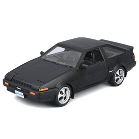 ミニカー 1/24 Maisto トヨタ スプリンター トレノ AE86 ブラック ／ ダイキャスト ダイカスト モデルカー 完成品 マイスト コレクション インテリア プレゼント スケールモデル ディスプレイ