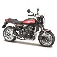 モデルバイク ミニチュアバイク 1/12 Maisto カワサキ Z900RS ブラウン オレンジ ／ ダイキャストバイク …