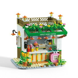 唯楽創想 フェアリーテイルタウンシリーズ ハウスバージョン スウィートハートハンドメイド 643ピース ／ ブロック 互換 互換 互換性 類似 共通 共有 お花屋 ショップ フラワーアレンジメント インテリア LEGO レゴ クリエイター ランキング おすすめ 人気 知育玩具 花