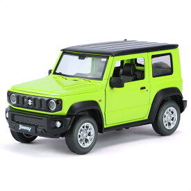 ミニカー 1/24 Heimanba スズキ ジムニー 2021 グリーン ／ ダイキャスト ダイカスト モデルカー 完成品 ヘイマンバ 黒曼巴 コレクション インテリア プレゼント スケールモデル ディスプレイ
