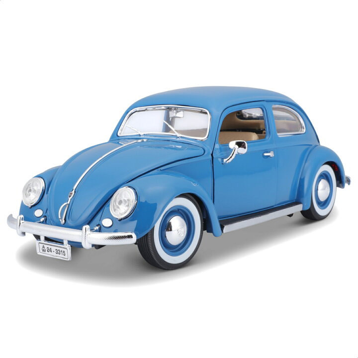 楽天市場】ミニカー 1/18 Bburago フォルクスワーゲン ビートル 1955 