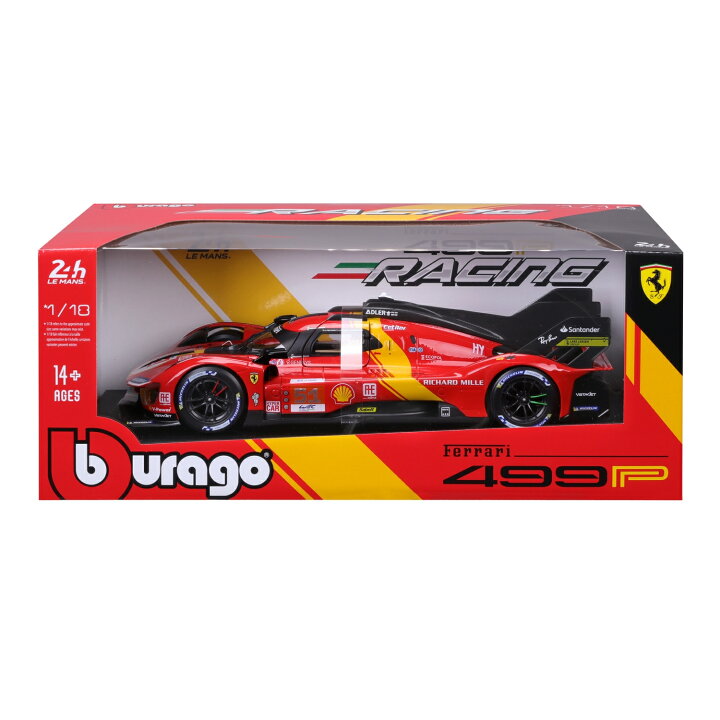 楽天市場】Bburago（ブラーゴ）1/18 フェラーリ 499P ル・マン 2023  